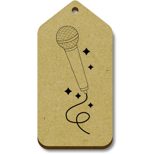 Microphone with glitter gift - with, glitter'
