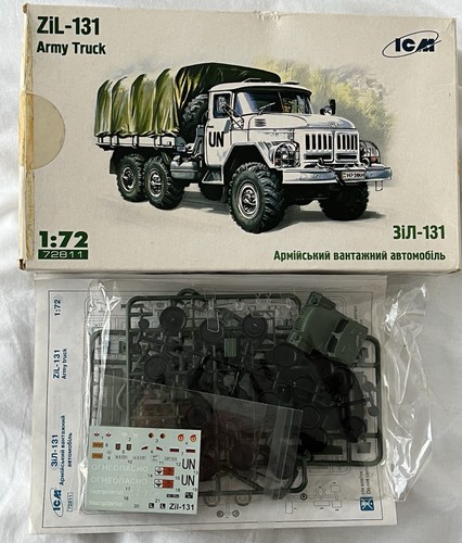 Icm 72811 zil 131 army - zil-131,