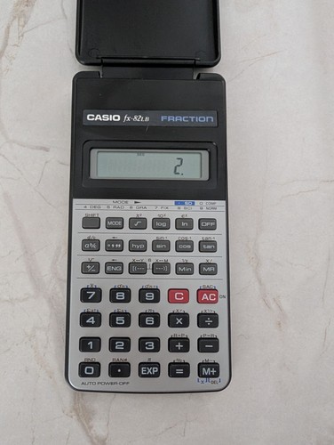 Vintage casio 82lb - vintage, fraction