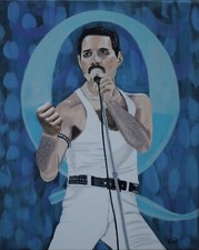 Freddie Mercury Original Painting/sculpture