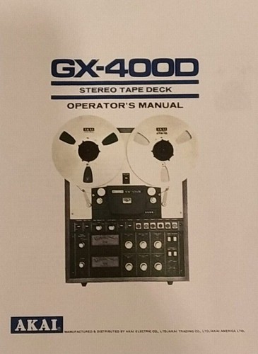 Akai 400d reel to - -,