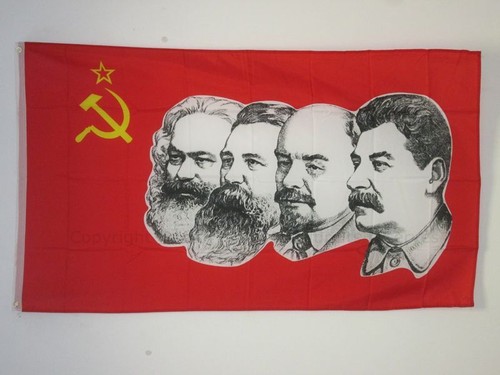 Ussr characters flag - 4,