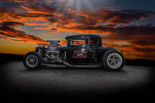 HOT ROD CLASSIC CAR RETRO