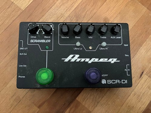 Ampeg scr bass preamp di - ampeg,