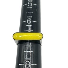 SWATCH BIJOUX SQUARE SZ.7 RING STAINLESS STEEL GREEN YELLOW REVERSIBLE STACKABLE