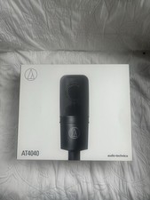 Audio-Technica AT4040 Cardioid Condenser Microphone, Large-Diaphragm