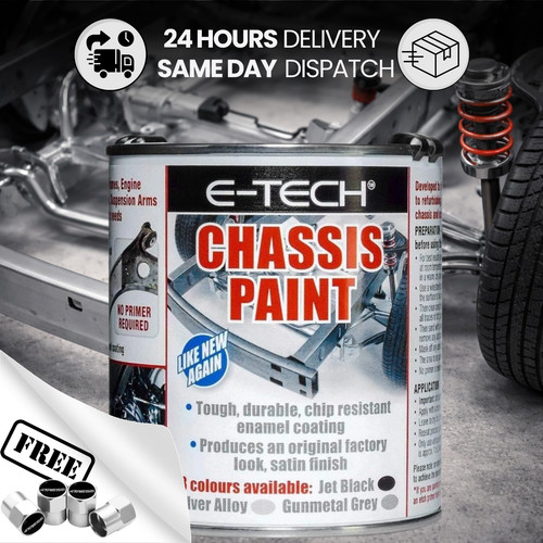 Tech silver car chassis - silver,