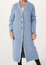 Out Of Office Cashmere Blend Blanket Stitch Cardi Coat