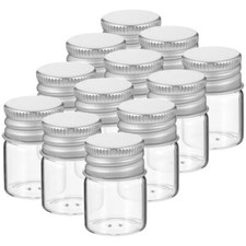  12PCS glass favor jars Small