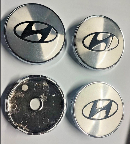 Set hyundai chrome silver - set,
