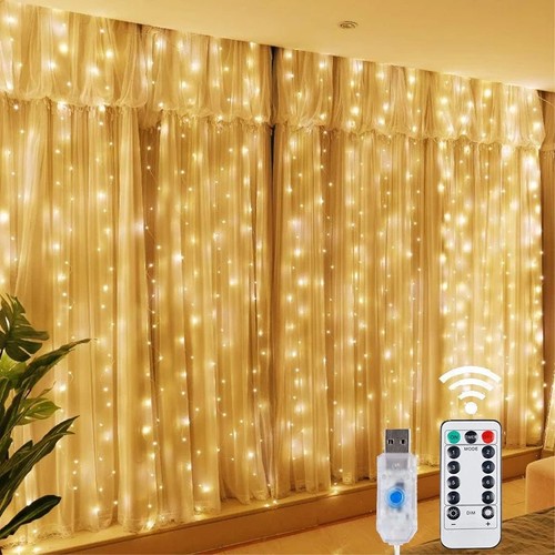3mx3m led curtain string fairy - string,