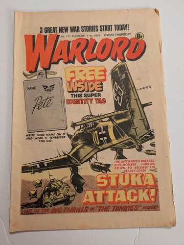 Warlord comic 177 - no, february