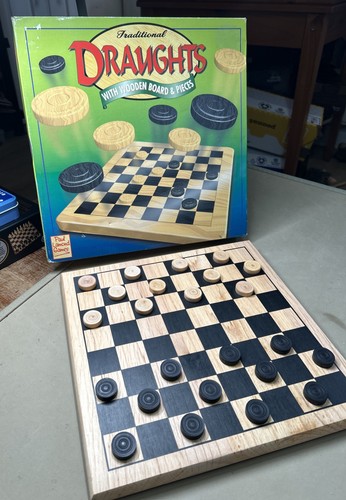Traditional draughts set - traditional,