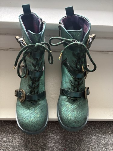 Irregular choice green ankle - irregular,