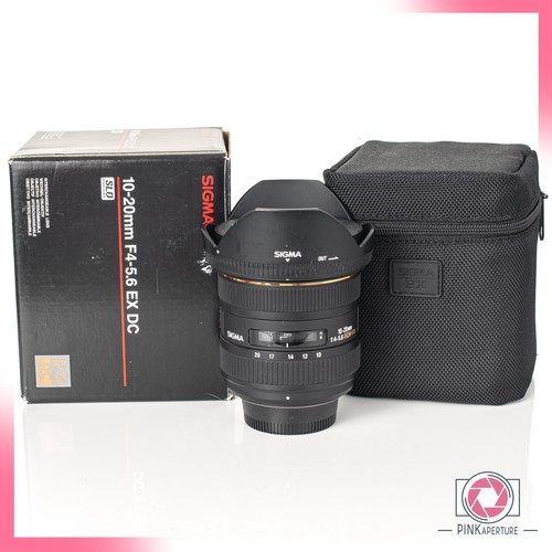 Sigma 20mm ex - f4-5.6, hsm