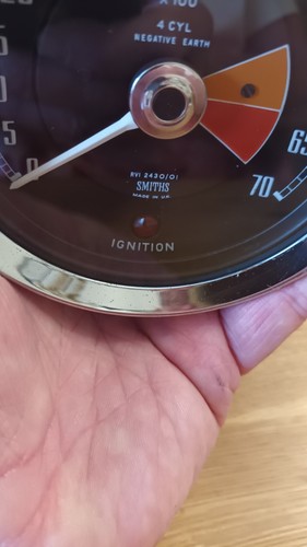 Mgb smiths rev counter rvi - mgb,