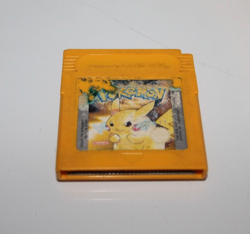 Nintendo pokémon yellow - pokémon,