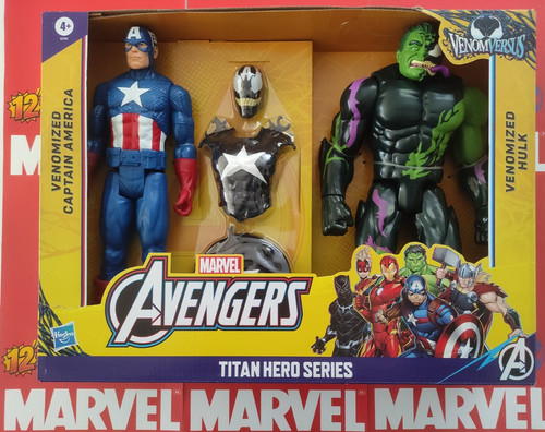 Venomized hulk captain - &,