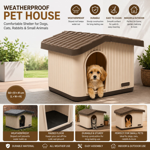 Weatherproof pet house - weatherproof,