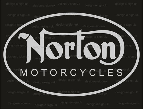 Norton motorcycles m1459 sign - norton, #m1459