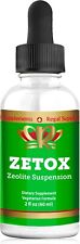 Liquid Zeolite by Zetox (30 day supply at 2 Full Droppers per day)