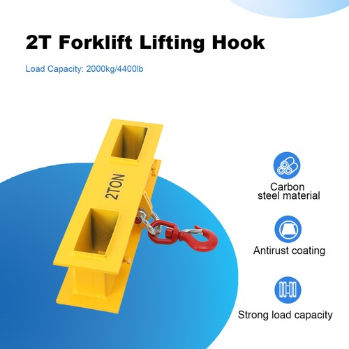 Forklift lifting hook - hook, 2000kg