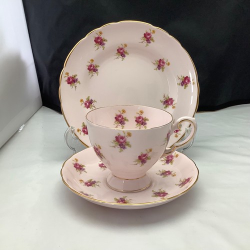 Vintage china tea trios - vintage,