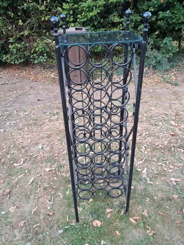 Wrought iron wine - wrought,