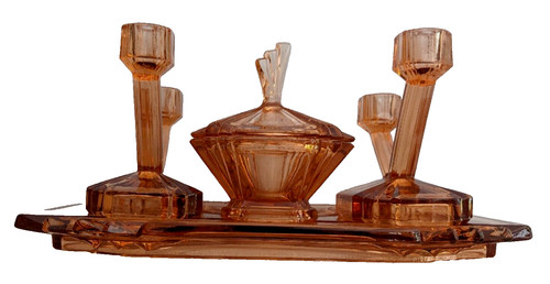 Vintage art deco dressing - vintage,