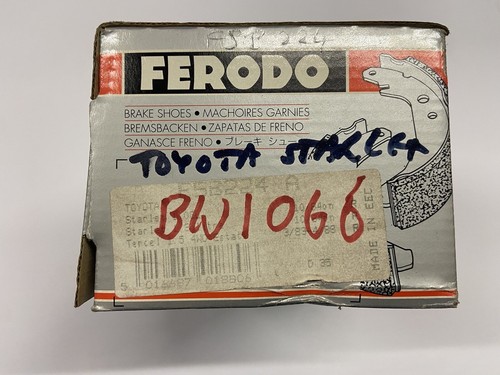 Ferodo rear brake shoes toyota - brake,