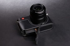 Real Leather Half Camera Case