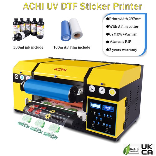 Achi dtf printer double - a3,