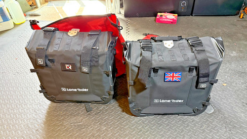 Lone rider motobags black 31l - rider,