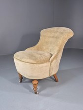 Antique Cocktail Chair Green