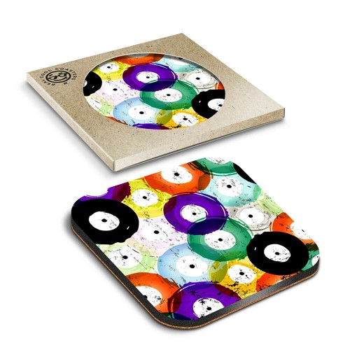 Boxed square coasters - 1,