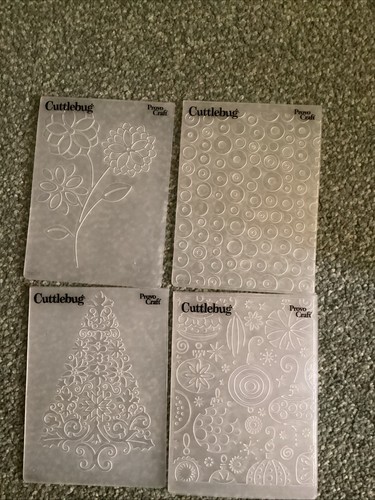 Cuttlebug embossing folders - embossing,