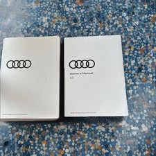 2018-23 ON MK4 AUDI A3 S3 RS3 8Y OWNERS MANUAL BOOK