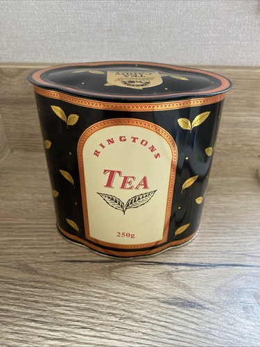 Vintage ringtons tin - vintage,