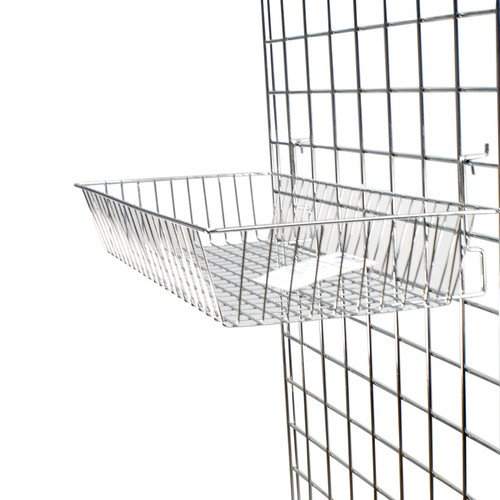 Wire basket for slatwall - basket,