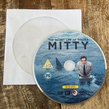 The Secret Life of Walter Mitty DVD Region 2 Ben Stiller Disc Only No Case