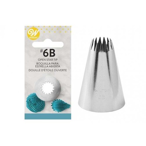 Open star tip nozzle - tip,