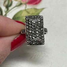 Vintage Marcasite Silver