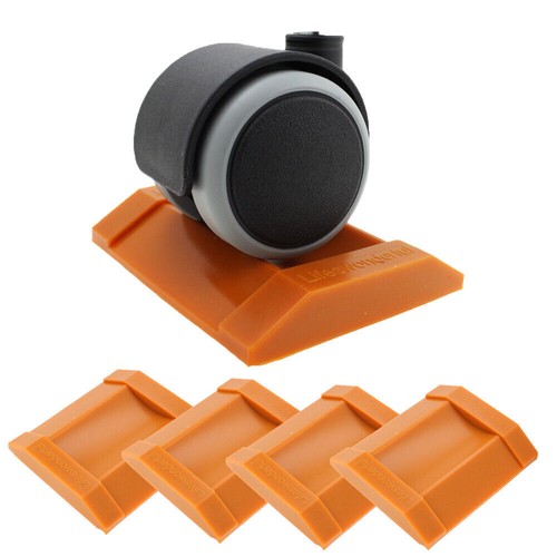 Non slip rubber castor cups - slip,