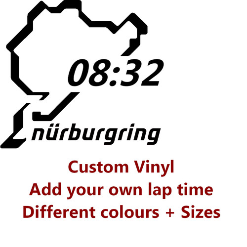 Nurburgring sticker custom - sticker,