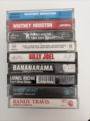 Vintage cassette tapes mixed - vintage,