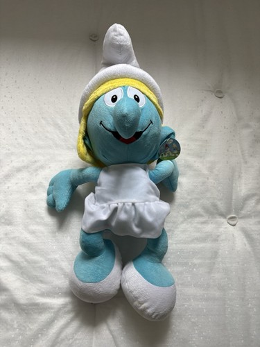 Vintage smurfette plush with - smurfette,