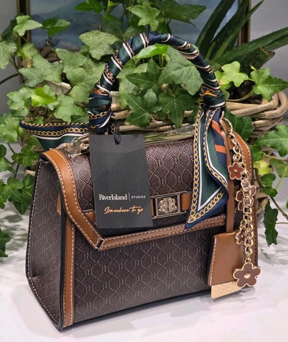 River island brown monogram - island,