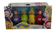 Teletubbies Family Set of Four Chunky Figures Tinky Winky Po Boxed Xmas