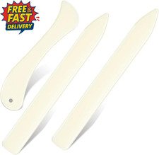 Curved and Straight Bone Folders - 3PCS Paper Creaser Set Scoring Tool,Bone Fold