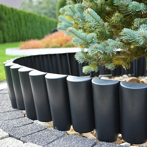Garden plastic palisade - plastic, border